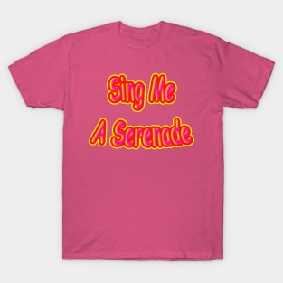 Sing Me A Serenade Neon Retro T-Shirt